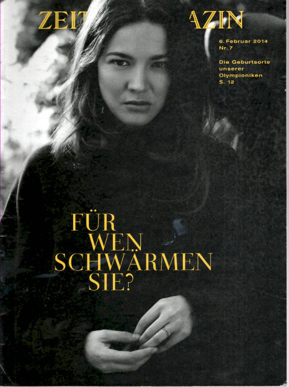 Zeit Magazin Deutschland 2014-07 Hannah Herzsprung Nikolai Kinski