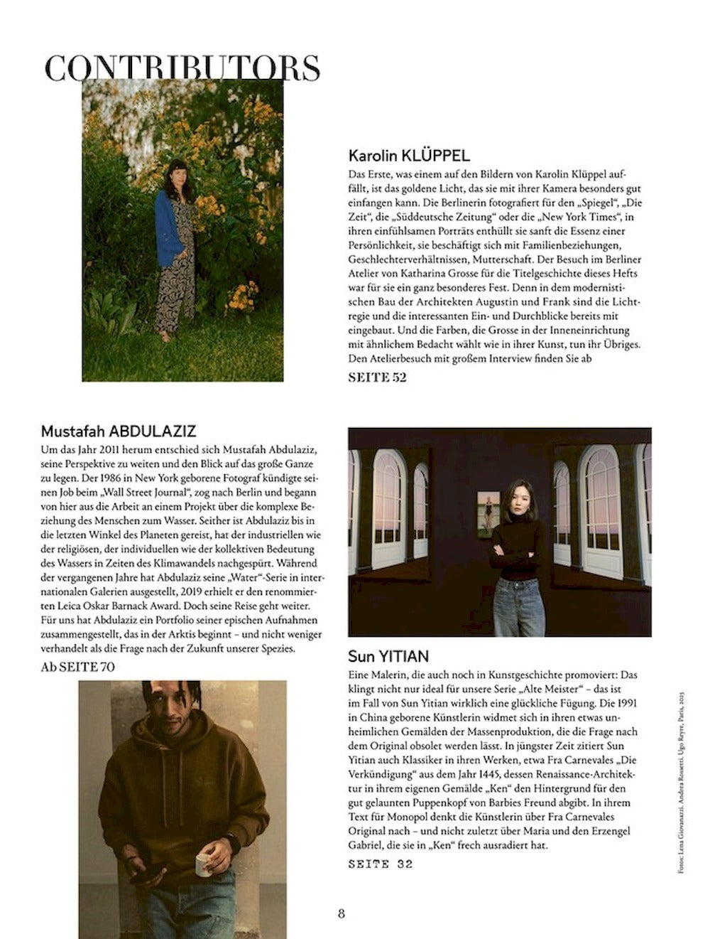 Monopol Magazin Deutschland 2025-06 Katharina Grosse