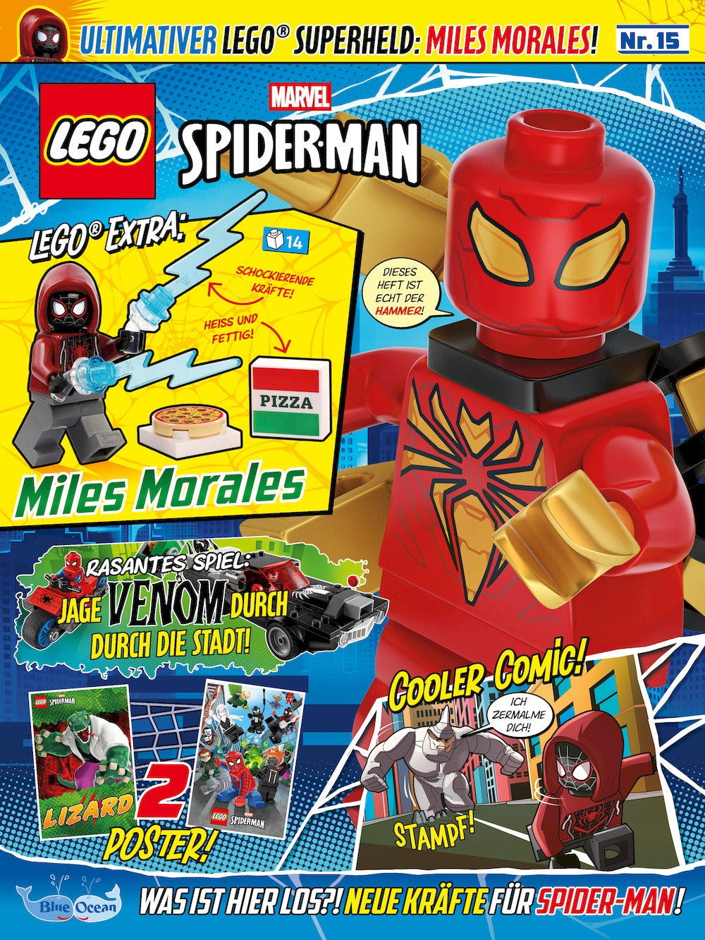 Lego Marvel Spider Man Magazin Deutschland 2025 #15 + Gimmick