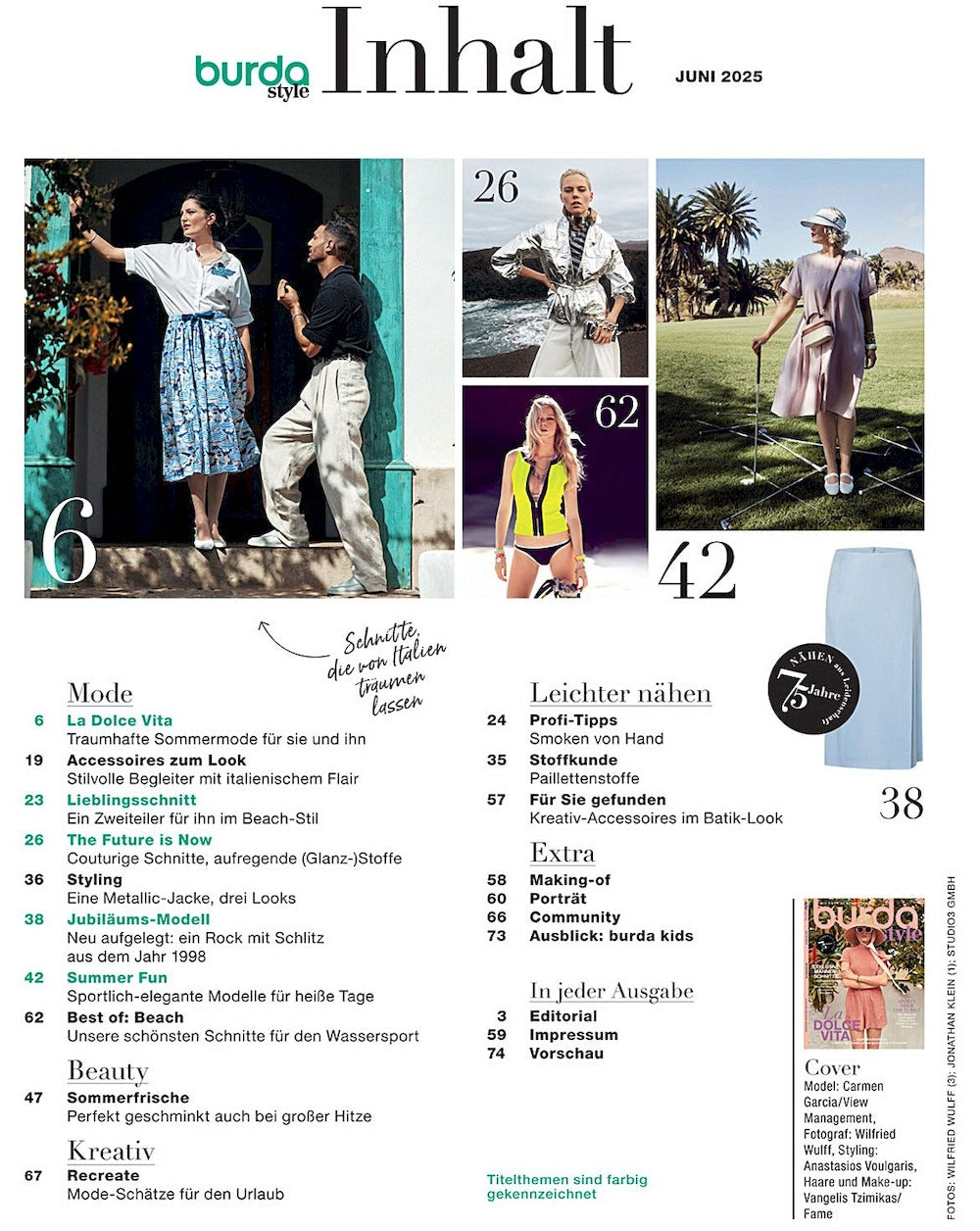Burda Style Magazin Deutschland 2025-06