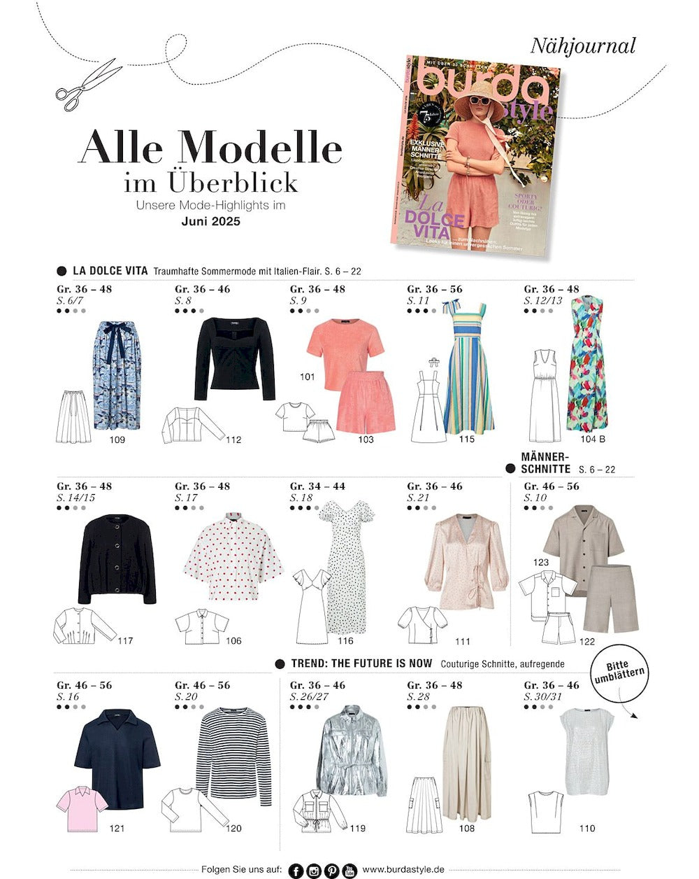 Burda Style Magazin Deutschland 2025-06
