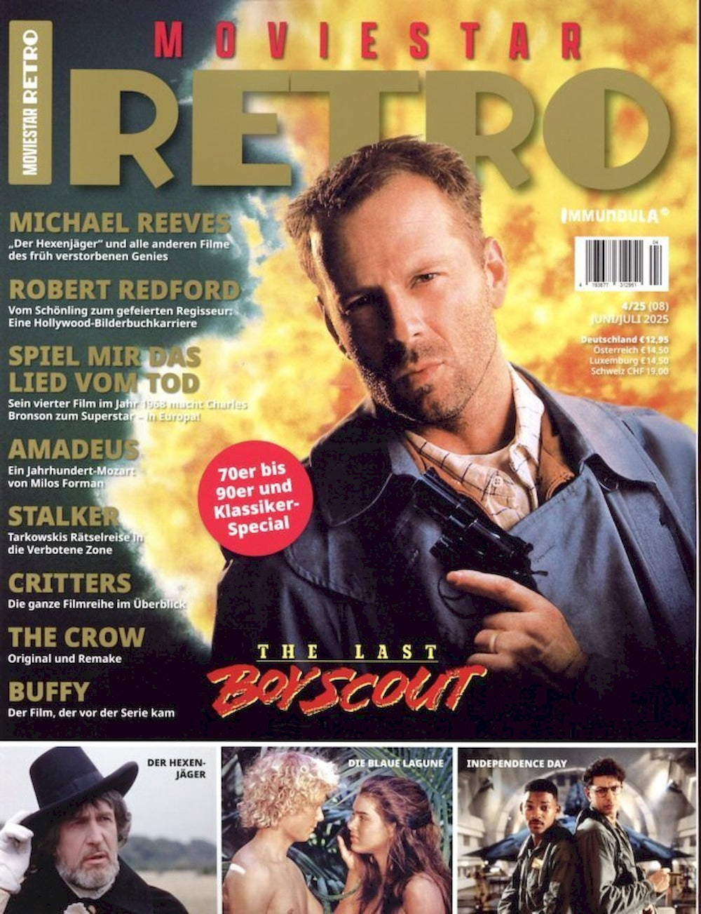 Moviestar Retro Magazin Deutschland 2025-05+06 Bruce Willis #8