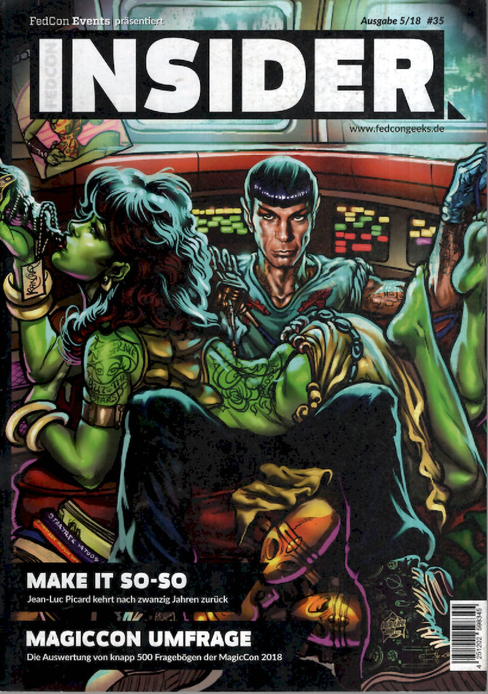 Insider Magazin Deutschland 2018-05 Jean-Luc Picard Spock #35