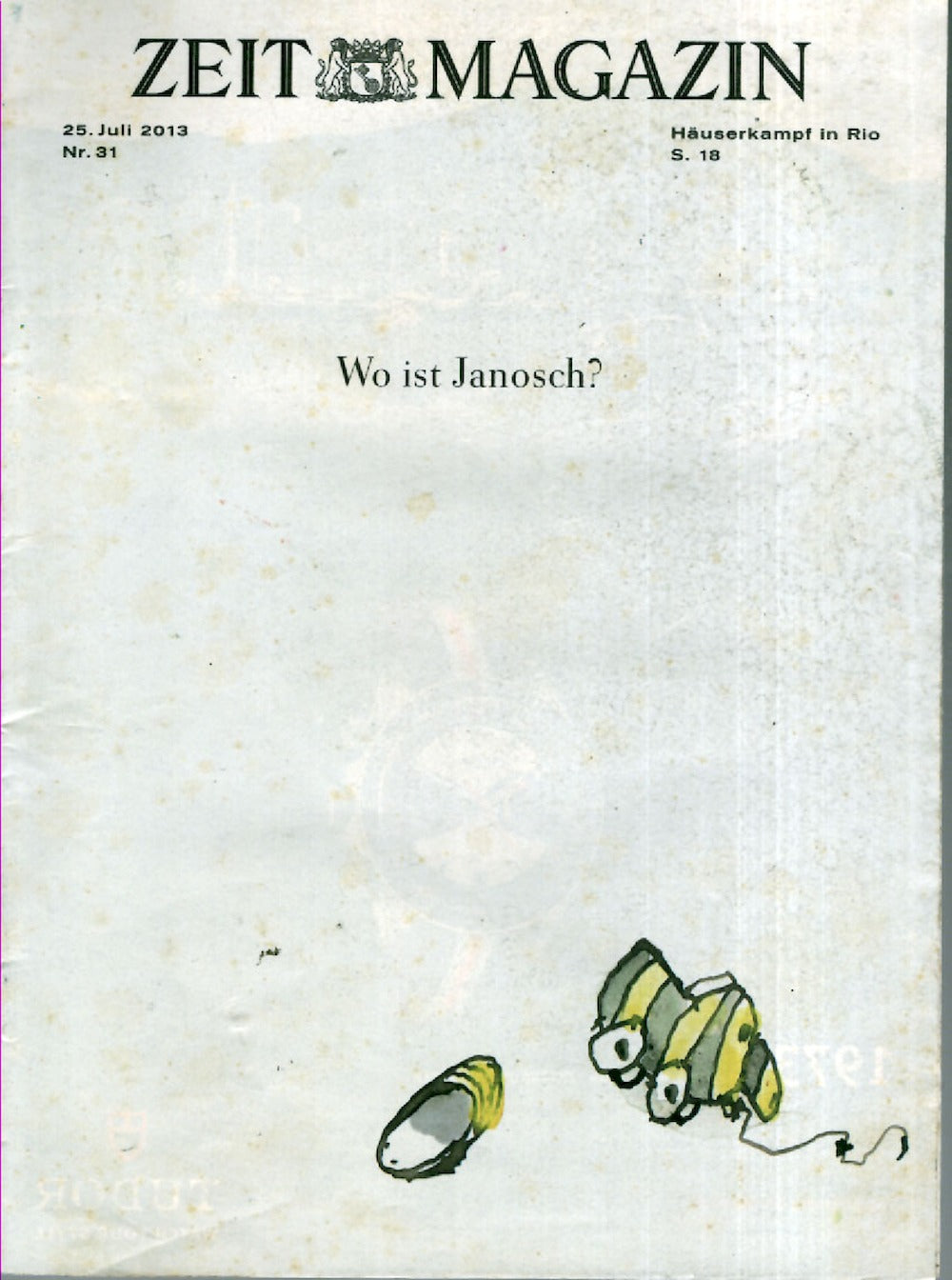 Zeit Magazin Deutschland 2013-31 Janosch