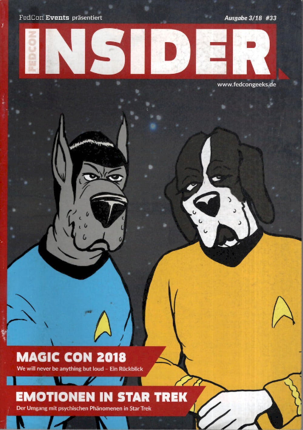 Insider Magazin Deutschland 2018-03 Star Trek Magic Con #33