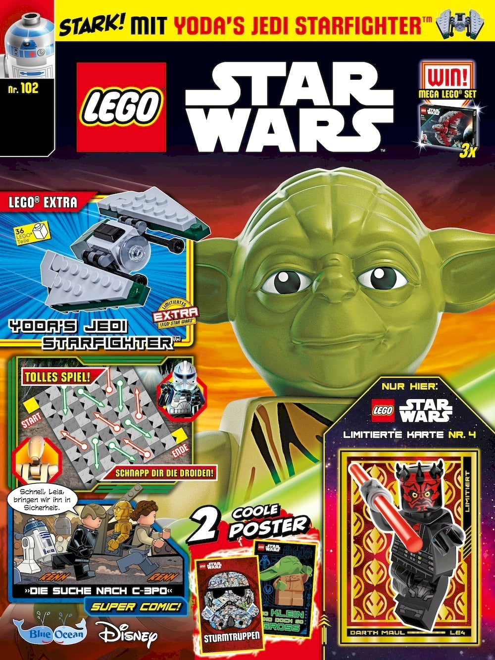 Lego Star Wars Magazin Deutschland 2023 #102 + Poster