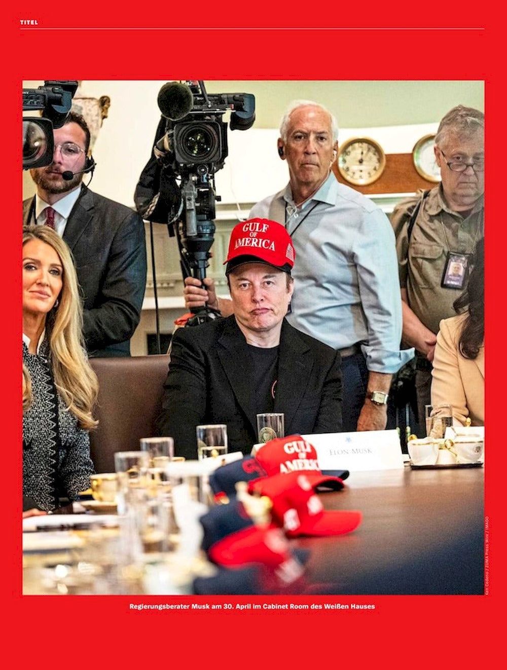 Der Spiegel Magazin Deutschland 2025-23 Elon Musk Donald Trump