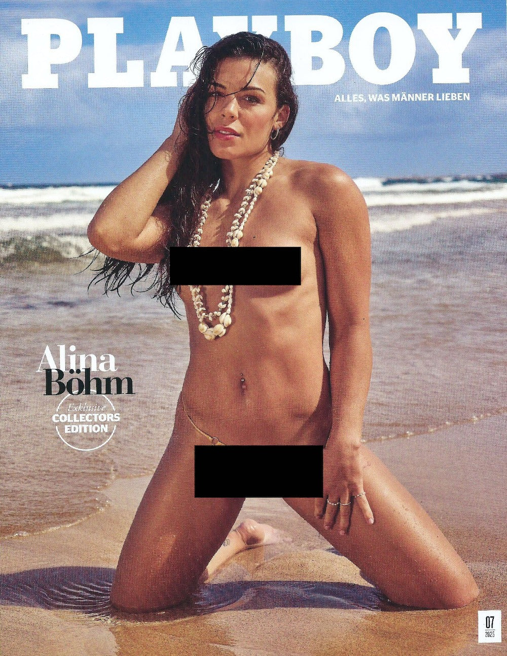 Playboy Magazin Deutschland 2025-07 Alina Böhm Edition