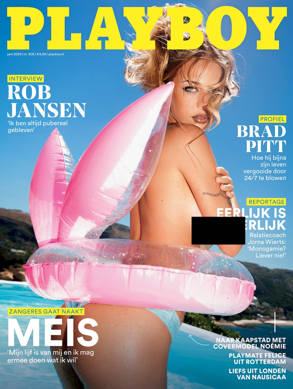 Playboy Magazin Niederlande 2025-06 Meis Felice Siemons Rob Jansen