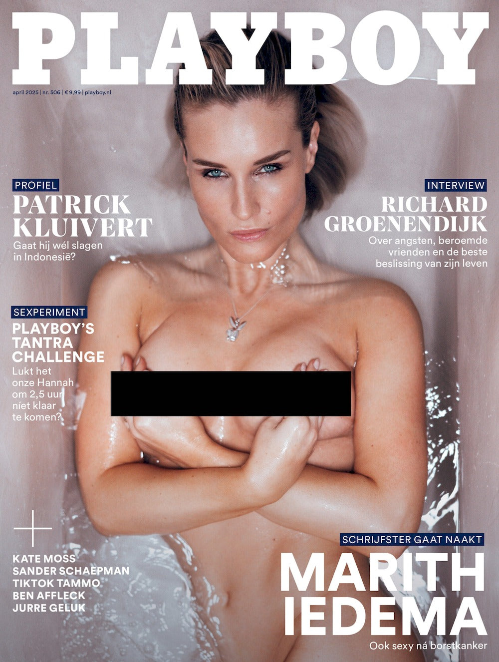 Playboy Magazin Niederlande 2025-04 Marith Iedema Patrick Kluivert Richard Groenendijk