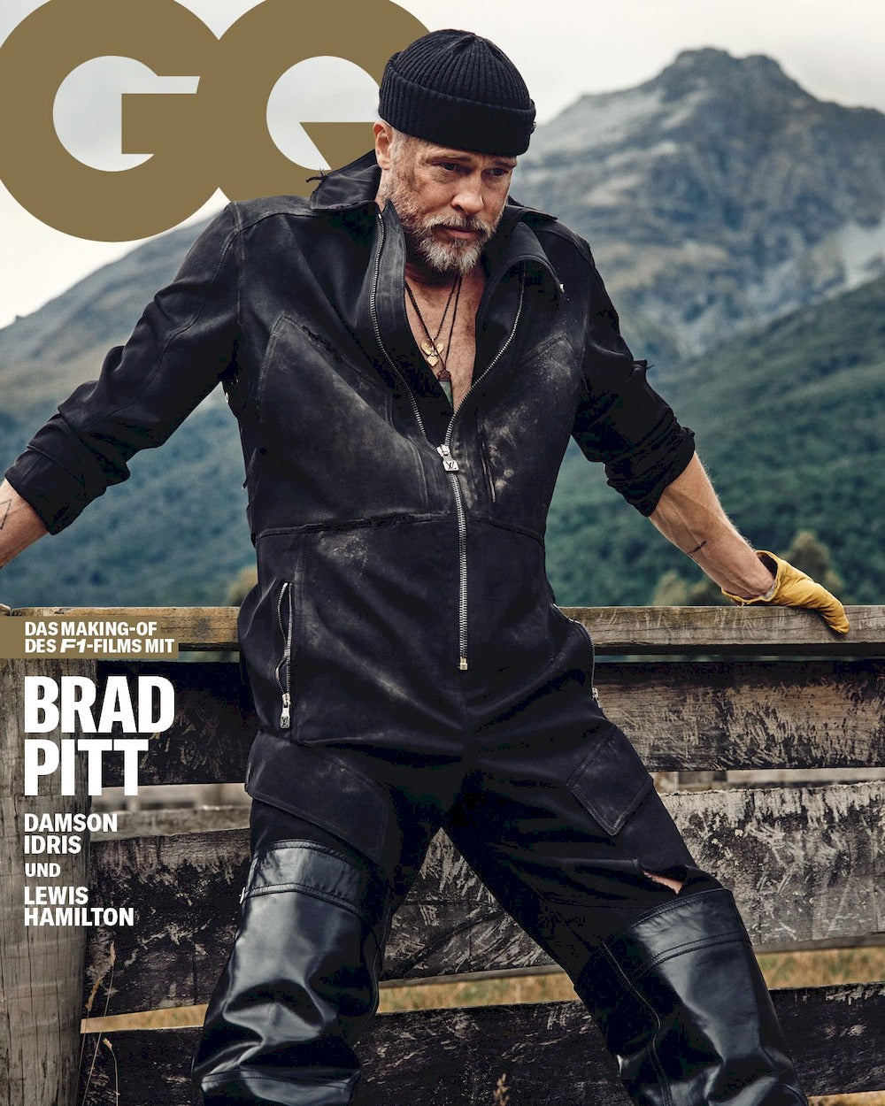 GQ Magazin Deutschland 2025-03 Brad Pitt