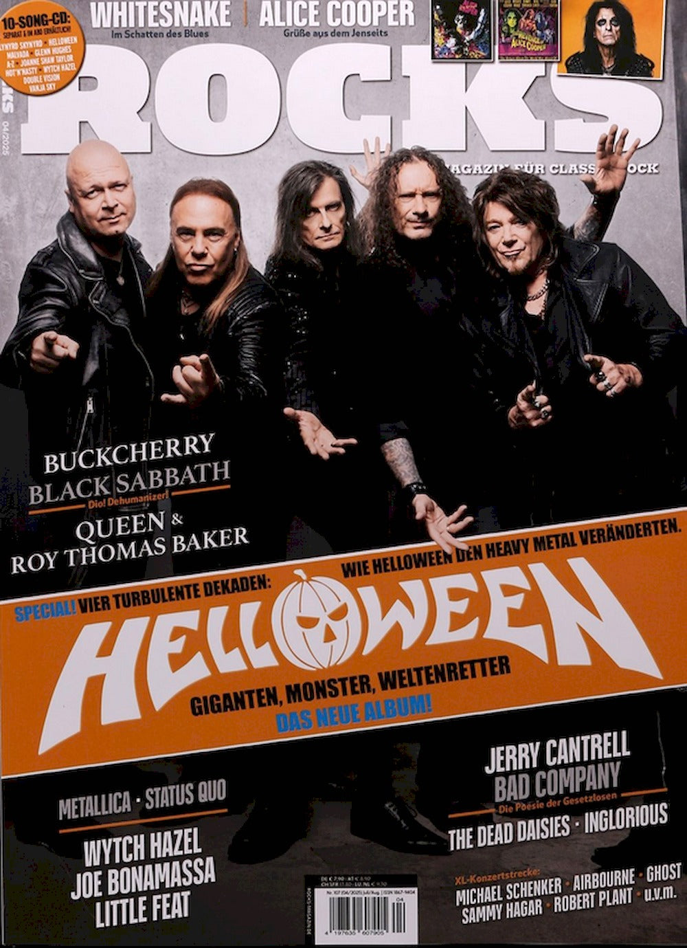 Rocks Magazin Deutschland 2025-04 Helloween Whitesnake Alice Cooper #107