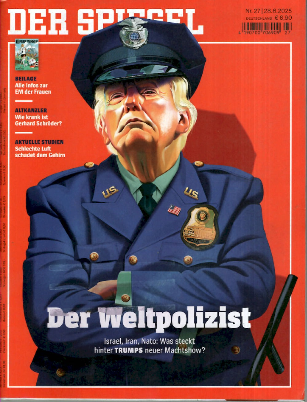Der Spiegel Magazin Deutschland 2025-27 Donald Trump
