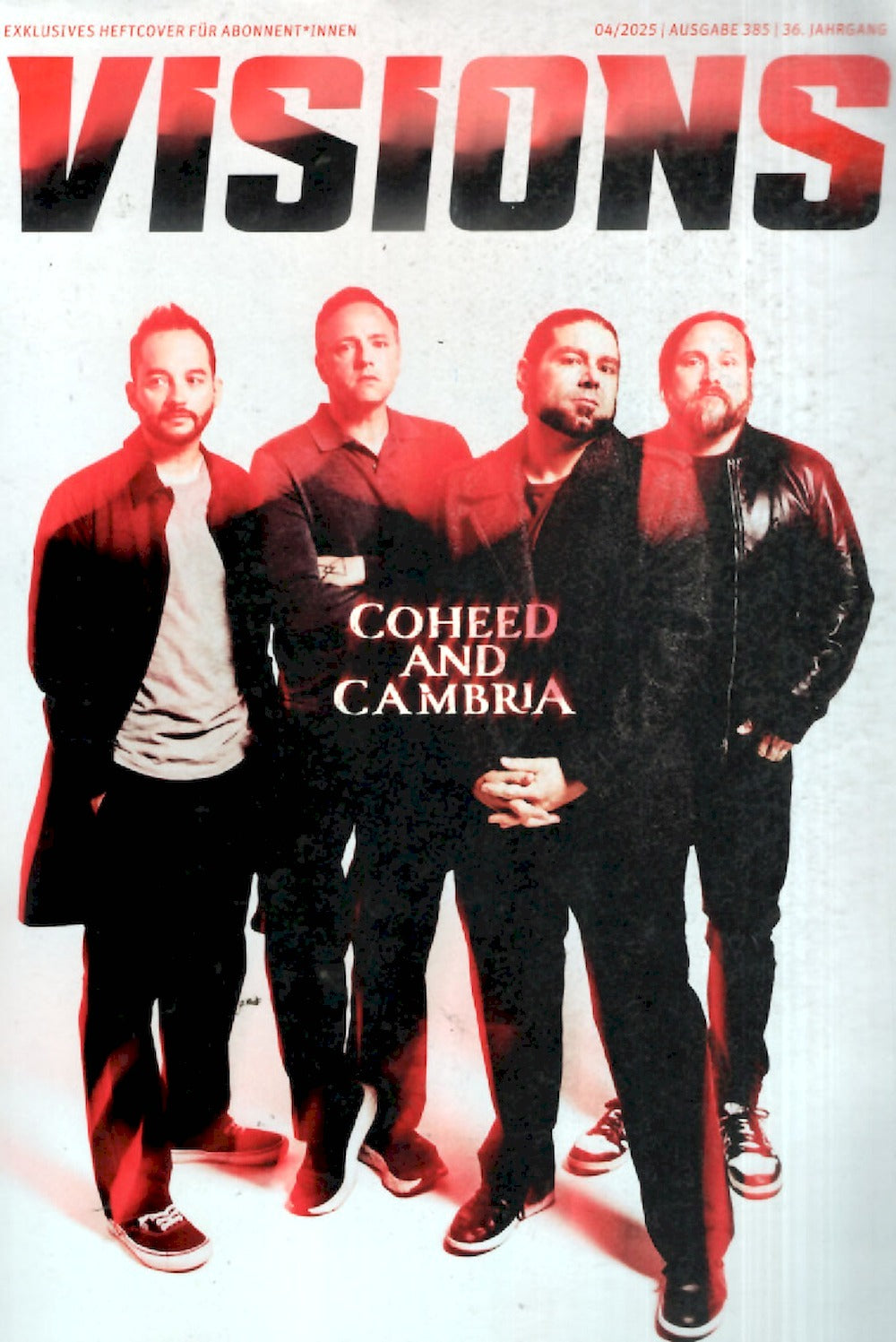 Visions Magazin Deutschland 2025-04 Coheed And Cambria #385