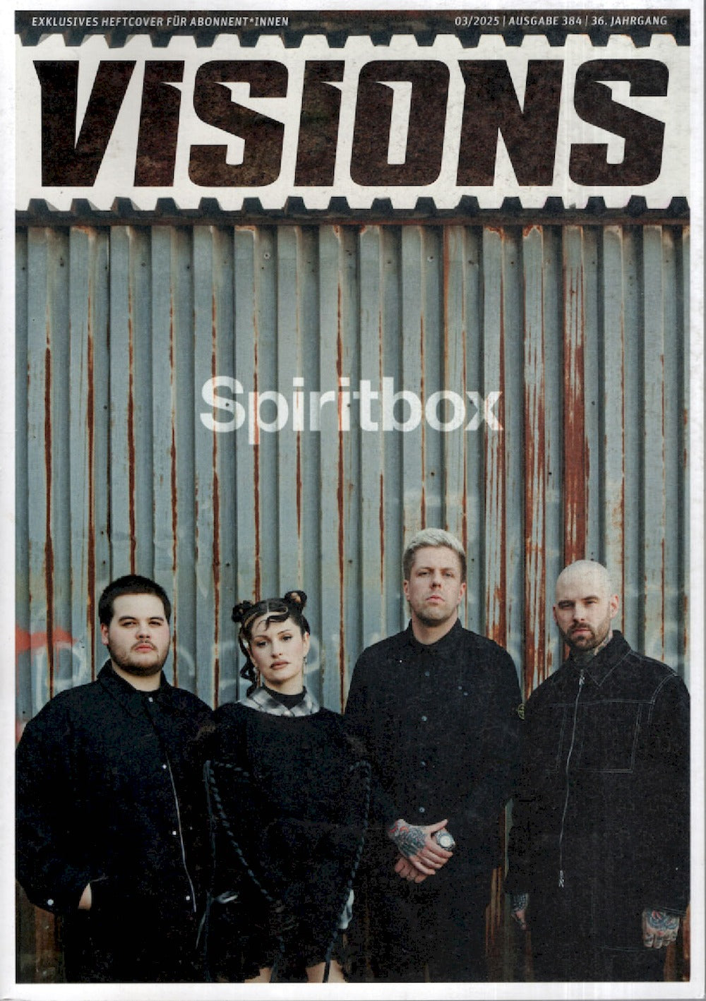 Visions Magazin Deutschland 2025-04 Spiritbox Edition #384