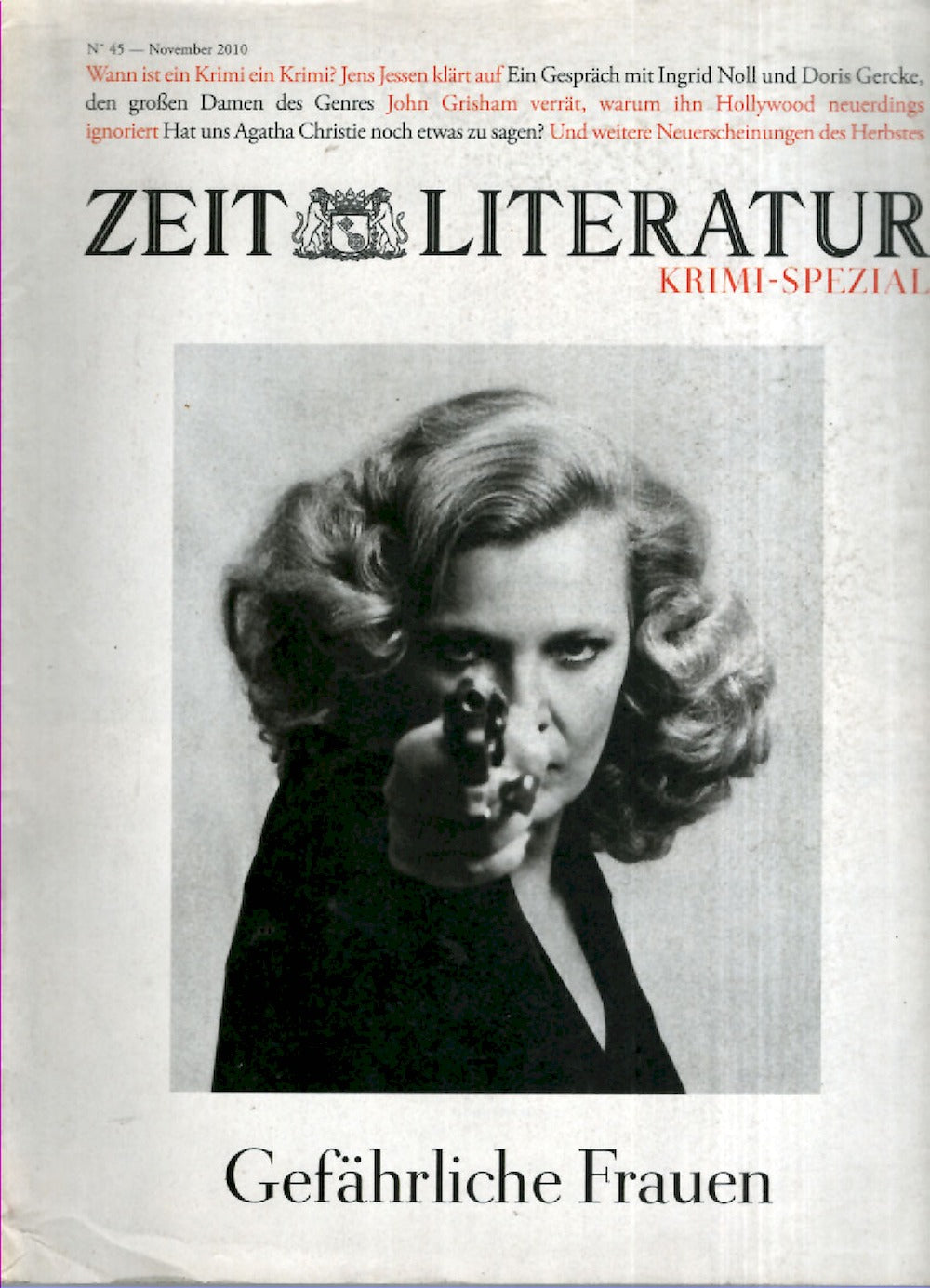 Zeit Literatur Magazin Deutschland 2010 Gena Rowlands
