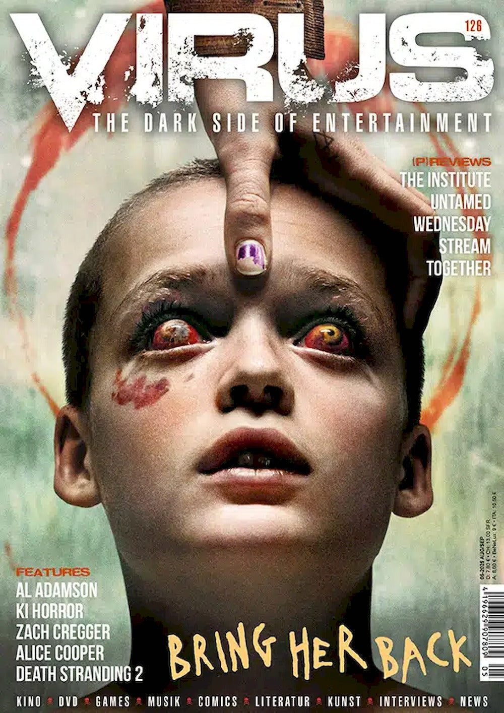 Virus Magazin Deutschland 2025-05 Al Adamson Zach Cregger #126