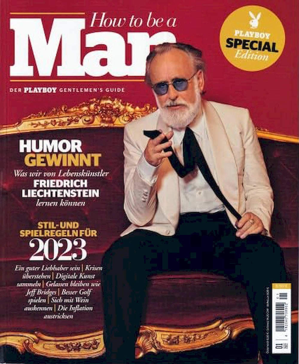 How To Be A Man Playboy Deutschland 2022 Friedrich Liechtenstein