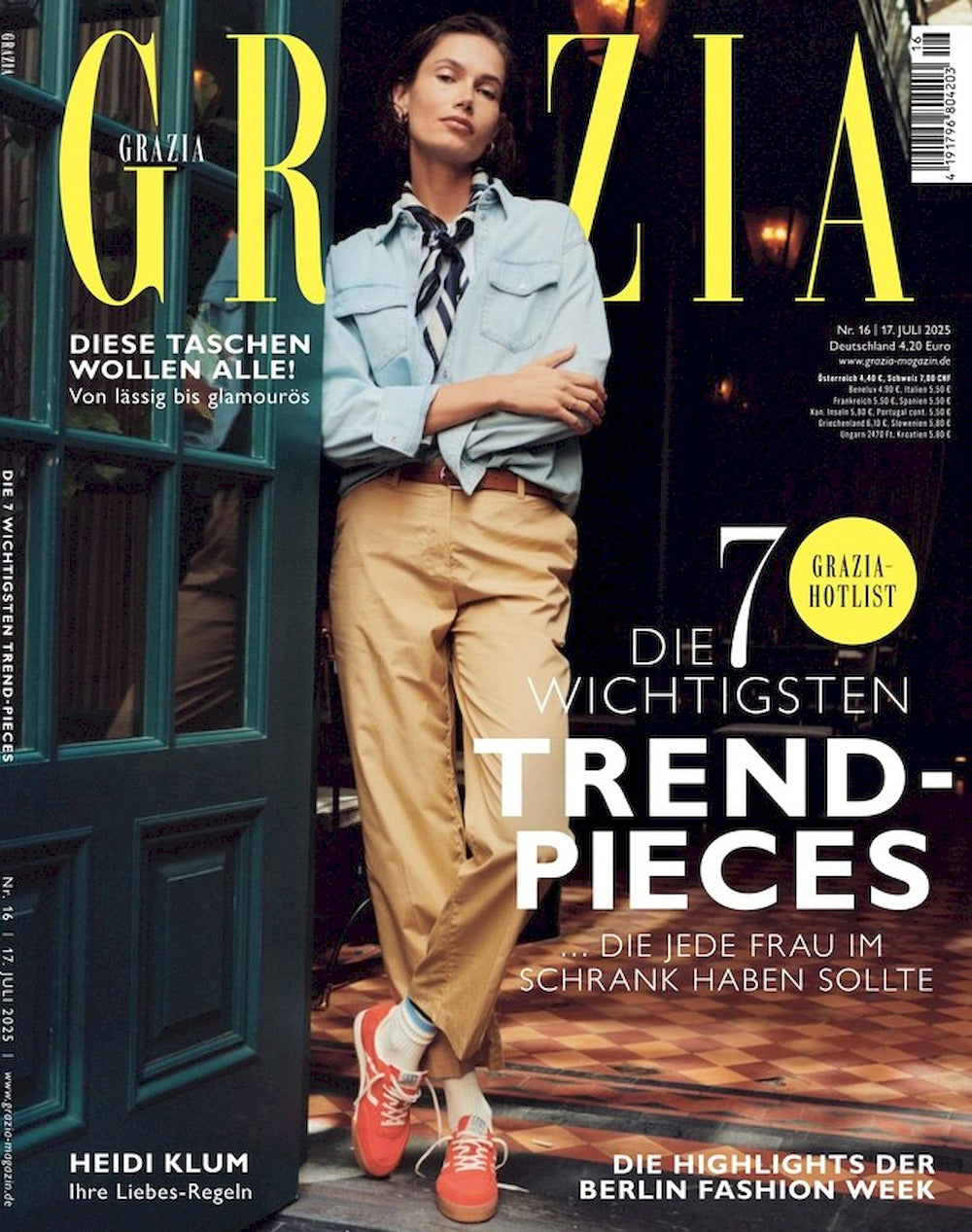 Grazia Magazin Deutschland 2025-16 Heidi Klum Dua Lipa