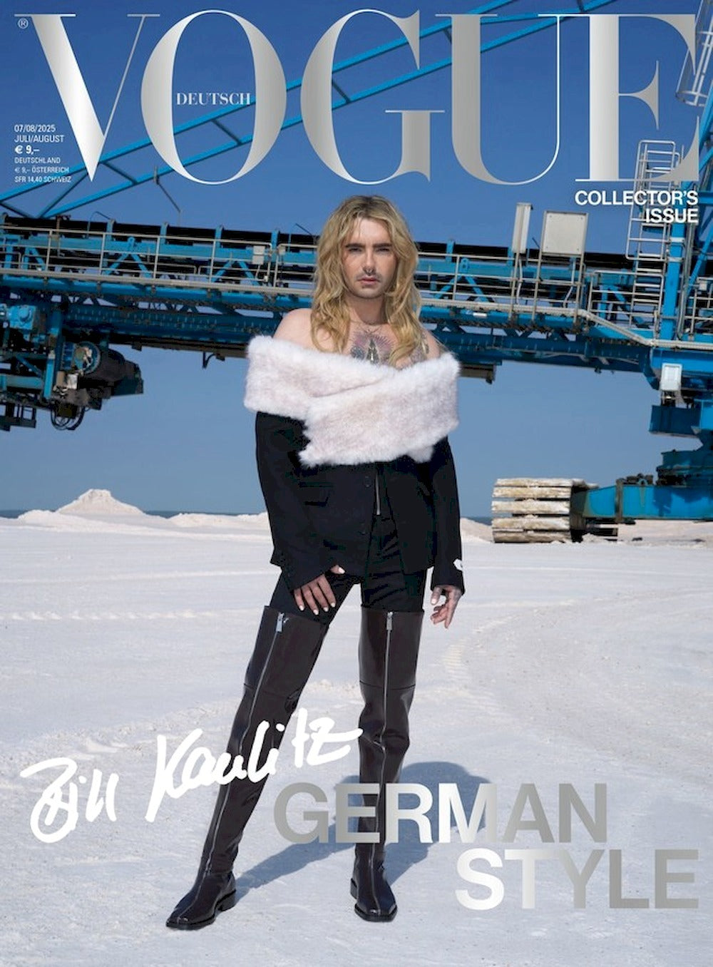 Vogue Magazin Deutschland 2025-07+08 Bill Kaulitz Edition