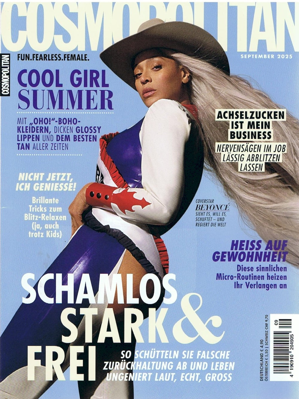 Cosmopolitan Magazin Deutschland 2025-09 Beyonce