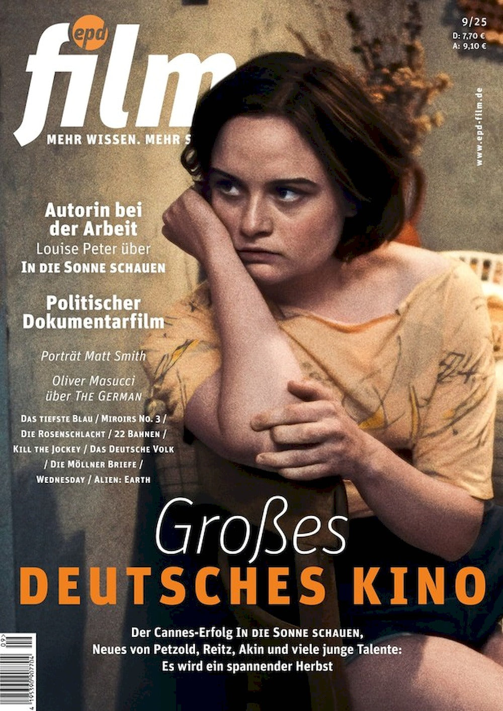 EPD Film Magazin Deutschland 2025-09 Lena Urzendowsky