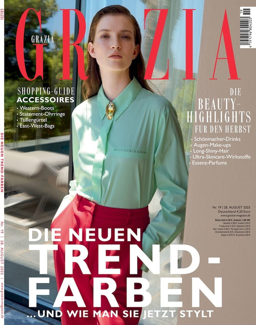Grazia Magazin Deutschland 2025-19 Pol Ivochkina
