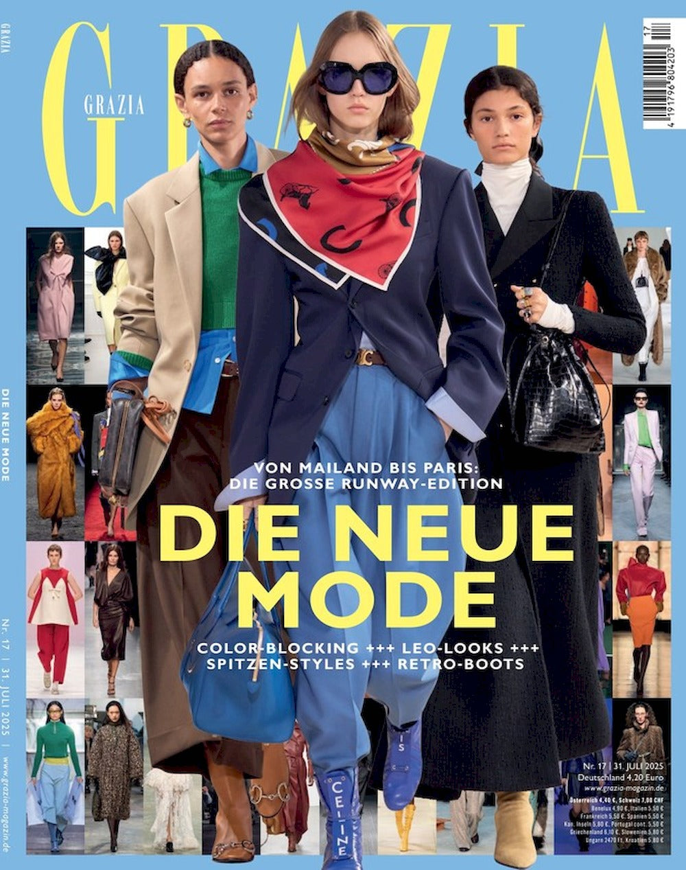 Grazia Magazin Deutschland 2025-17 Runway