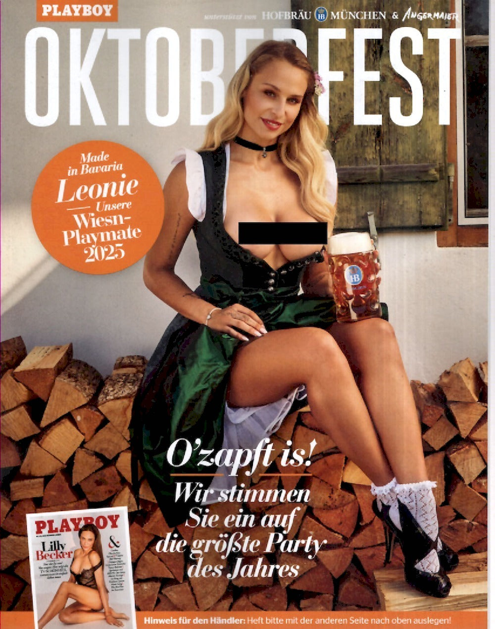 Playboy Oktoberfest Spezial Magazin Deutschland 2025