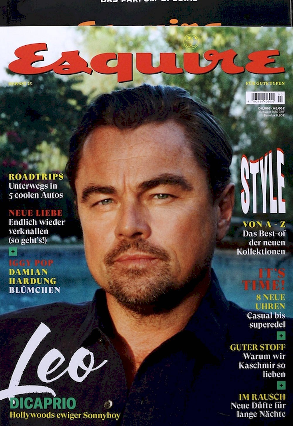 Esquire Magazin Deutschland 2025-03 Leonardo DiCaprio