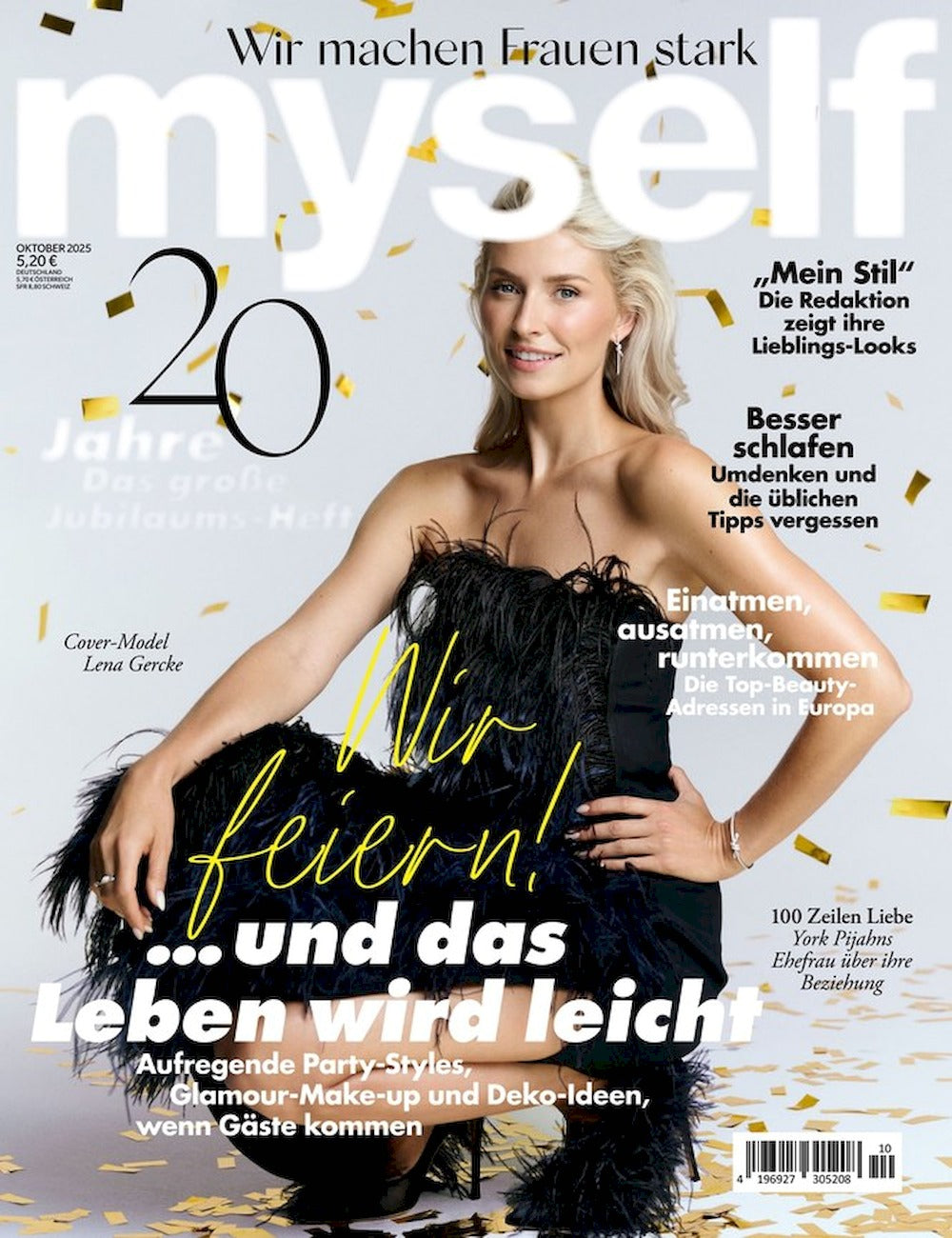 Myself Magazin Deutschland 2025-10 Lena Gercke Lovra