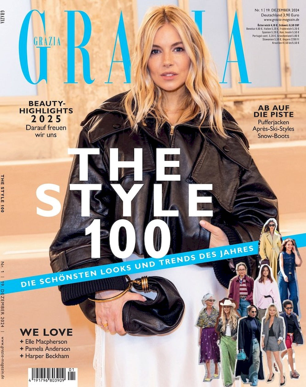 Grazia Magazin Deutschland 2025-01 Sienna Miller