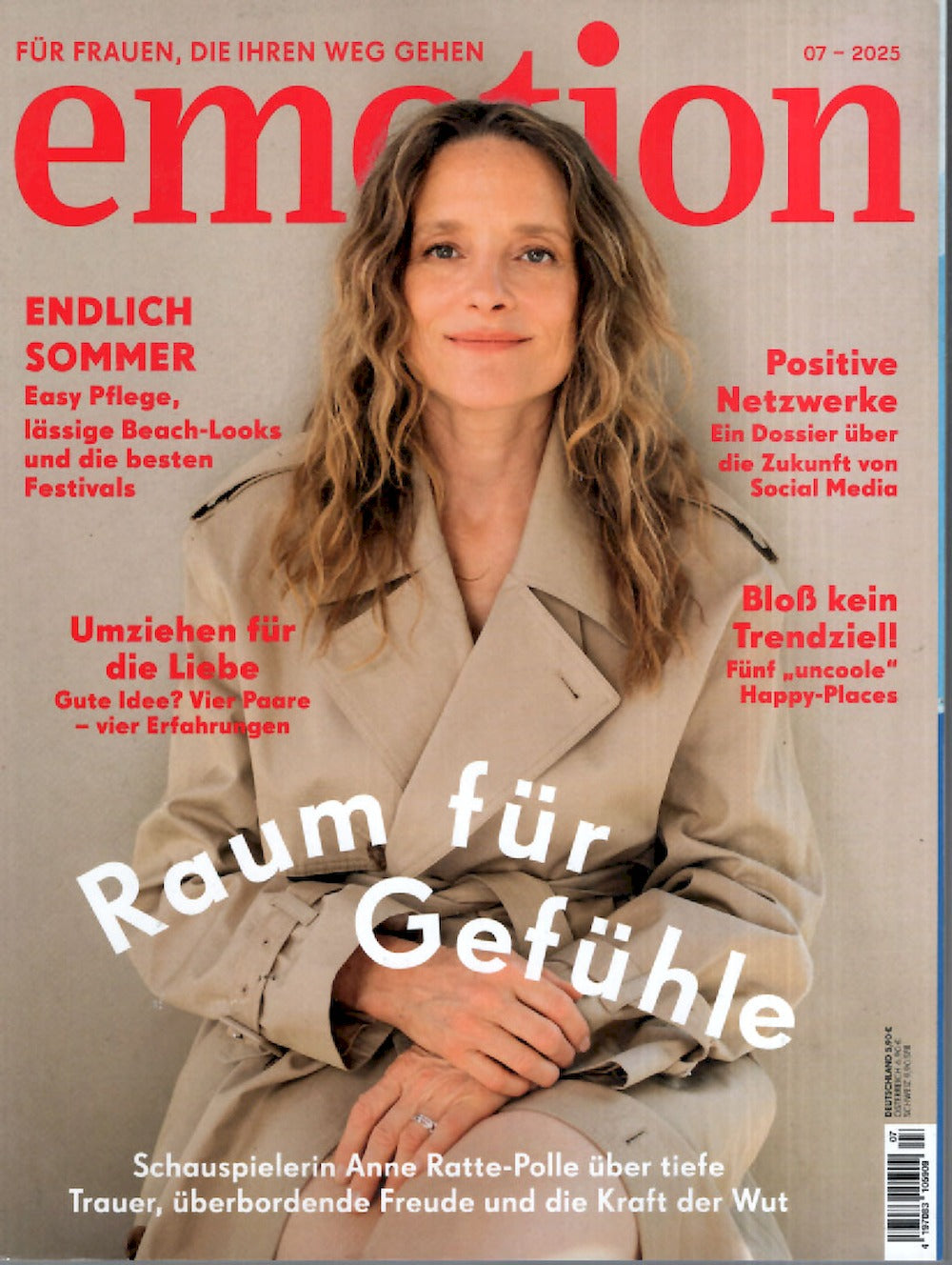 Emotion Magazin Deutschland 2025-07 Anne Ratte-Polle