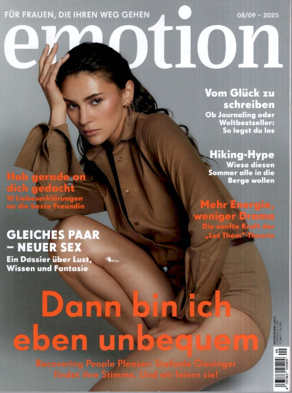 Emotion Magazin Deutschland 2025-08 Stefanie Giesinger
