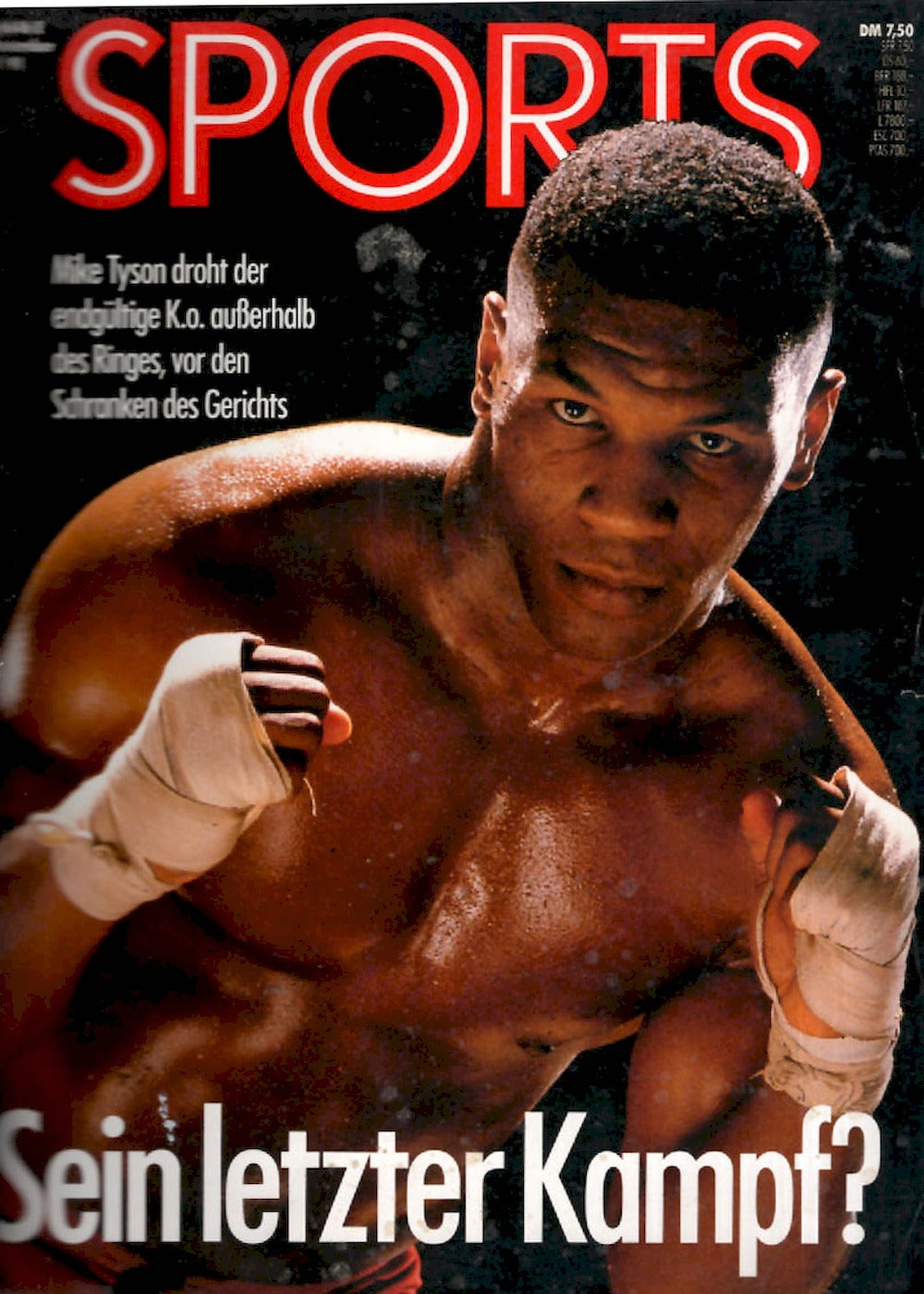 Sports Magazin Deutschland 1991-11 Mike Tyson