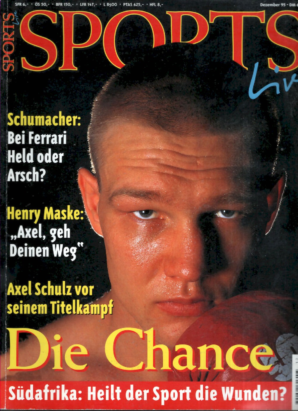 Sports Live Magazin Deutschland 1995-12 Axel Schulz Henry Maske