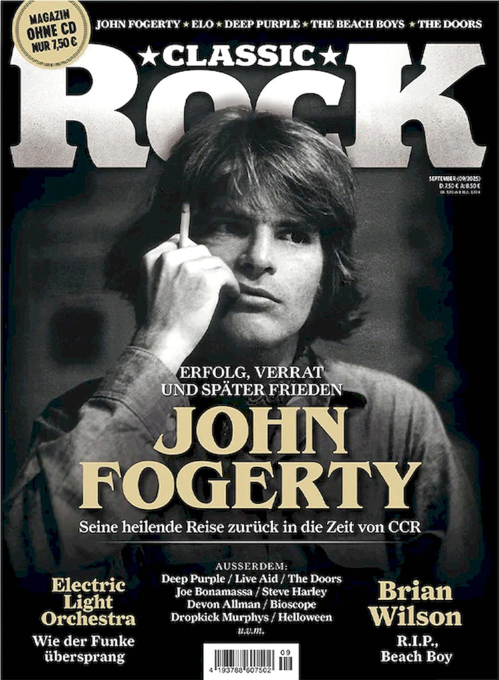 Classic Rock Magazin Deutschland 2025-09 John Fogerty ELO Brian Wilson #142