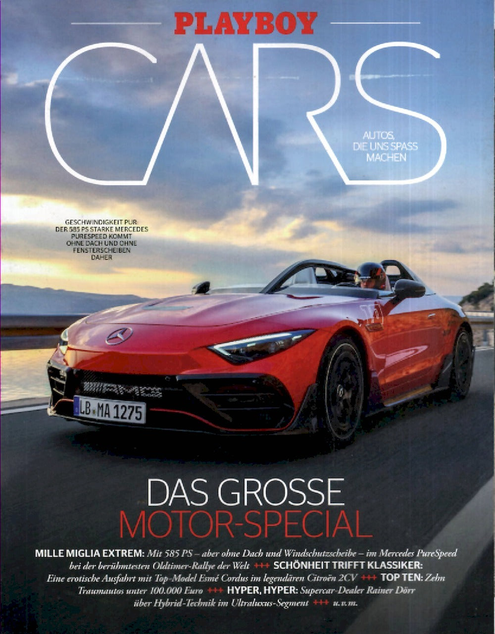 Playboy Cars Magazin Deutschland 2025 Esme Cordus