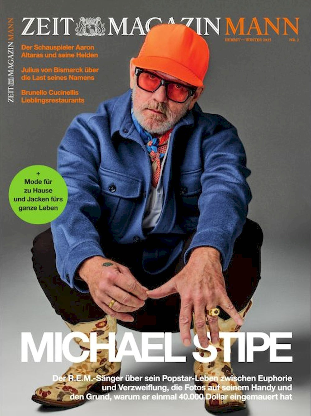 Zeit Magazin Mann Deutschland 2025-02 Michael Stipe