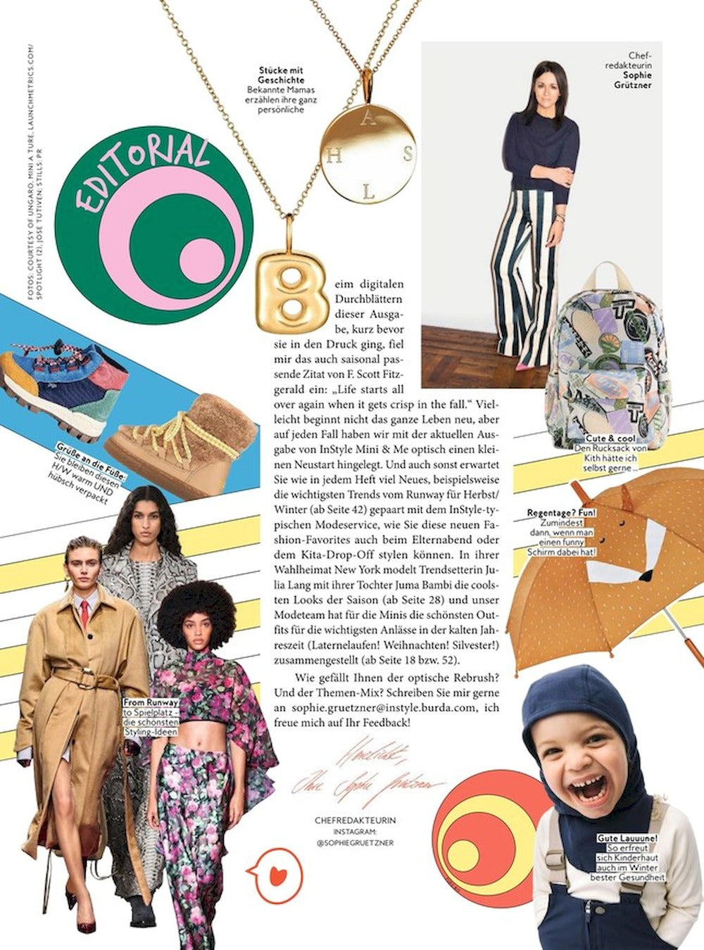 InStyle Mini & Me Magazin Deutschland 2025-02 Georgia May Jagger