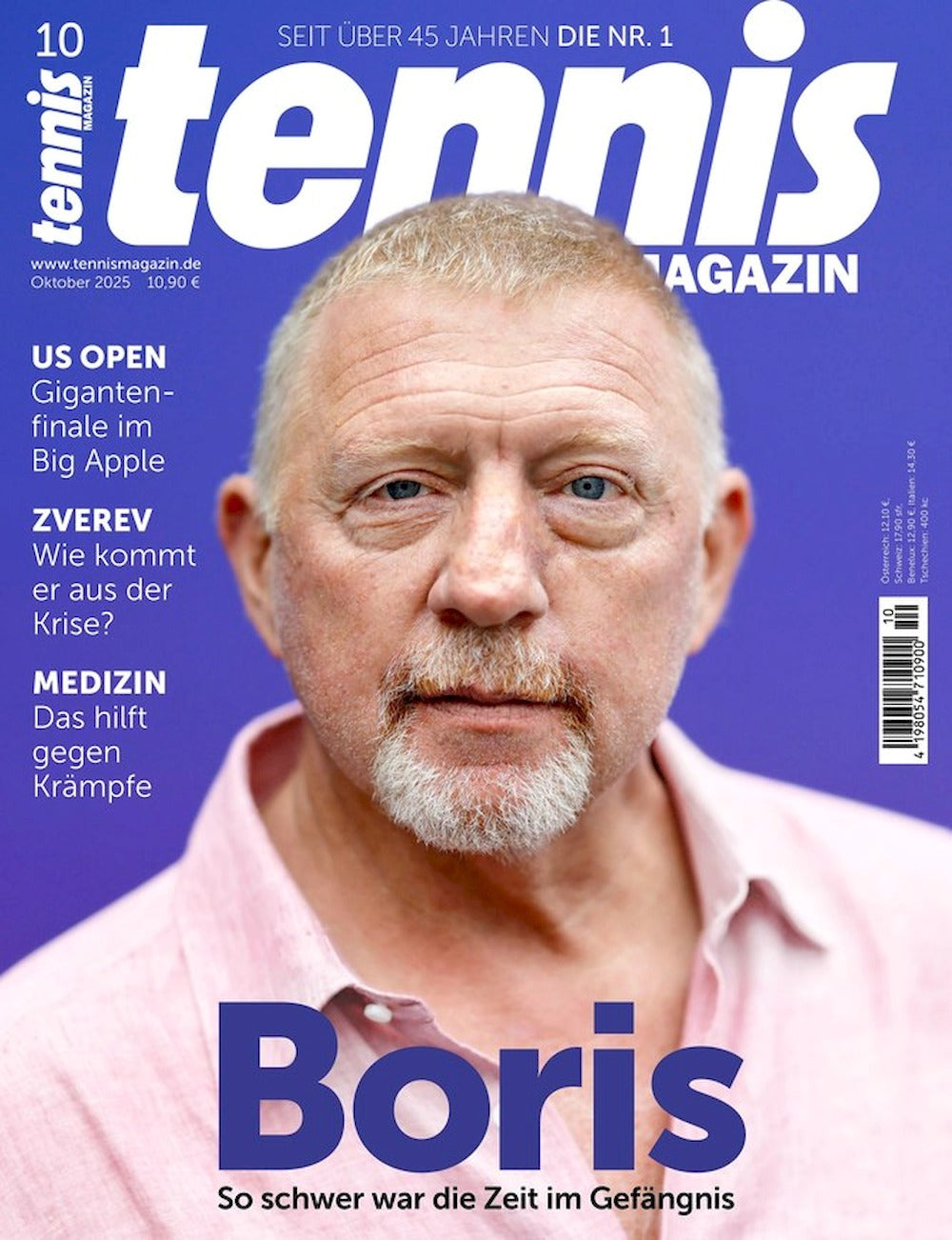 Tennis Magazin Deutschland 2025-10 Boris Becker