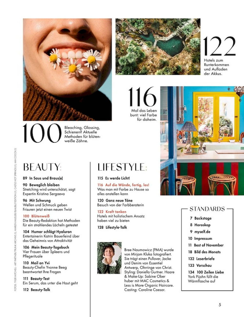 Myself Magazin Deutschland 2025-11 Bree Naumowicz