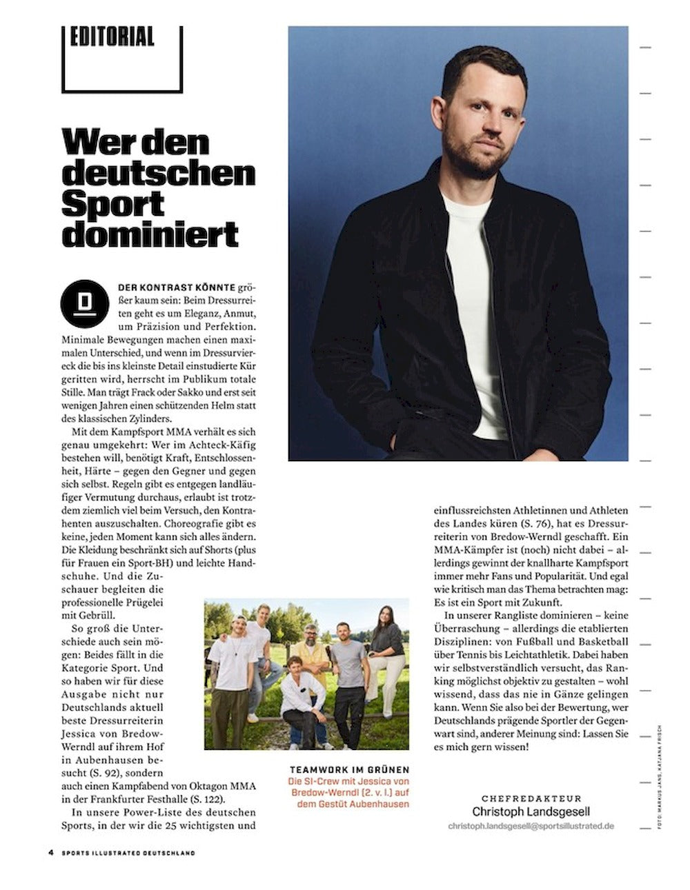 Sports Illustrated Magazin Deutschland 2025-06 Joshua Kimmich Florian Wirtz