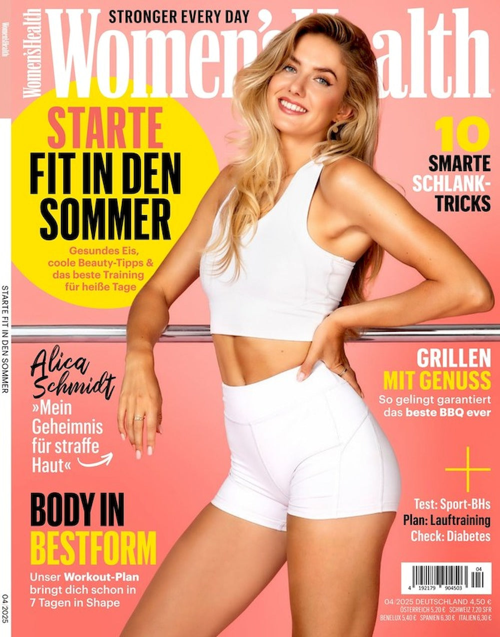 Womens Health Magazin Deutschland 2025-04 Alica Schmidt