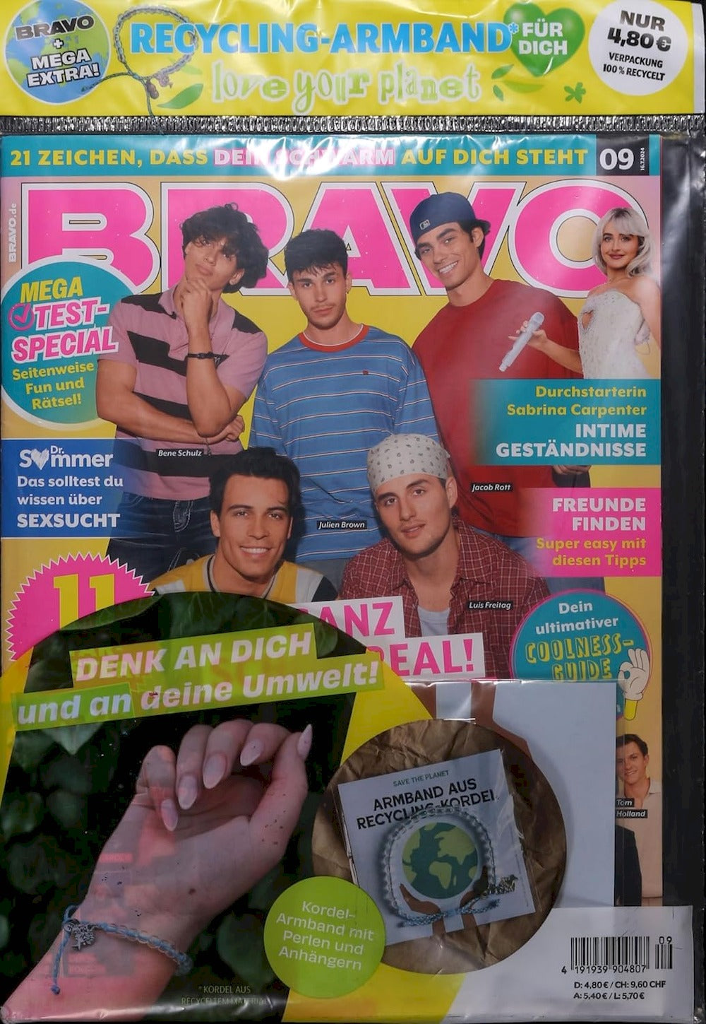 Bravo Plus Magazin Deutschland 2024-09 Elevator Boys + Poster