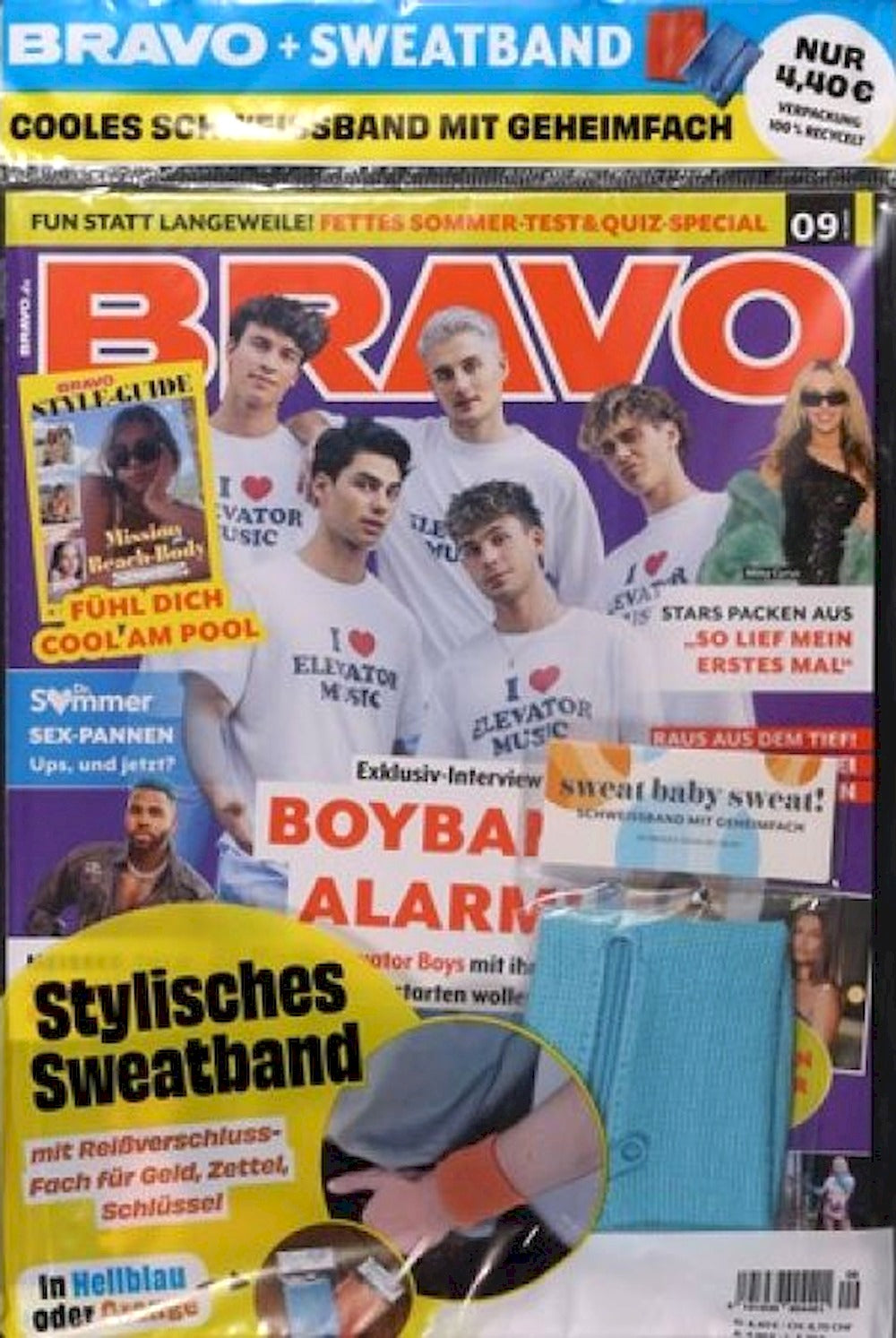 Bravo Plus Magazin Deutschland 2023-09 Elevator Boys + Poster