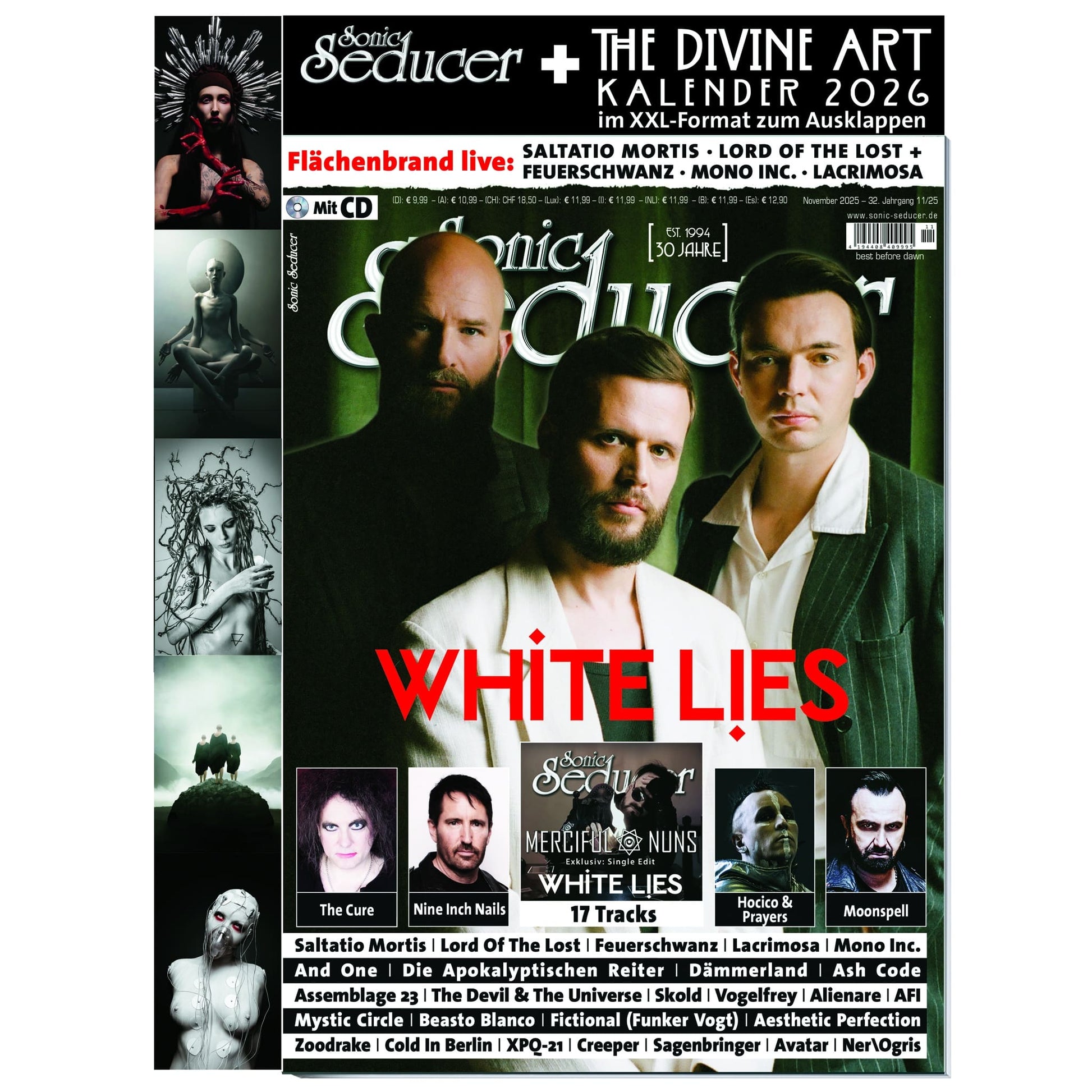 Sonic Seducer Magazin Deutschland 2025-11 White Lies The Cure Hocico