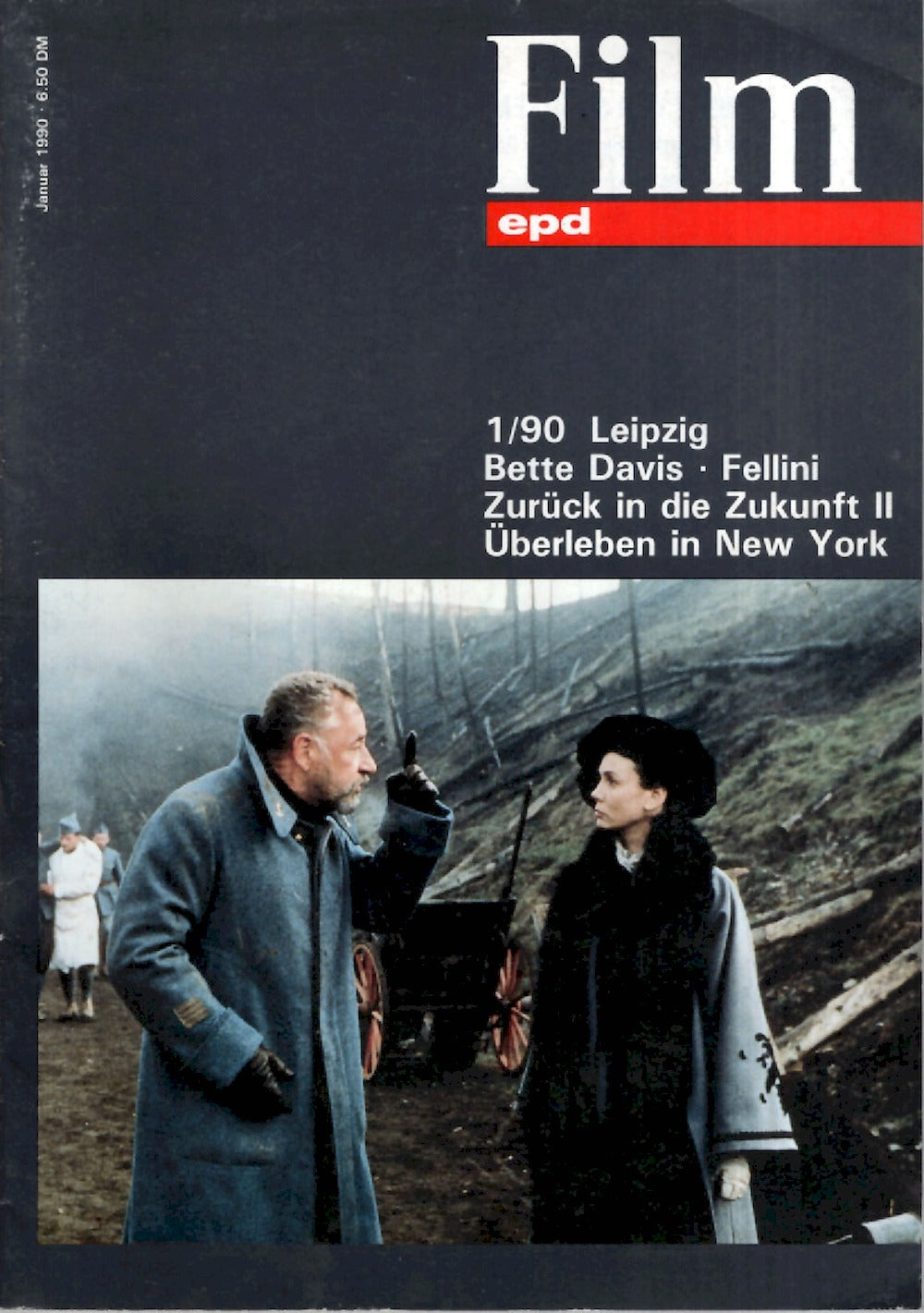 EPD Film Magazin Deutschland 1990-01 Philippe Noiret Sabine Azéma