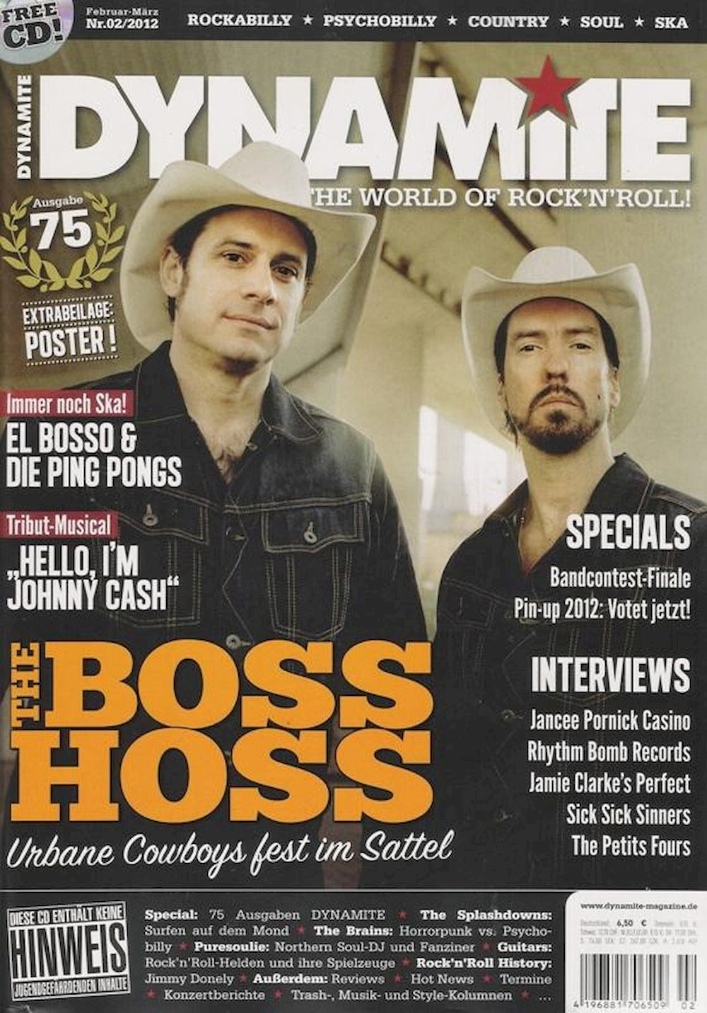 Dynamite Magazin Deutschland 2012-02 Boss Hoss Jancee Pornick Casino #75