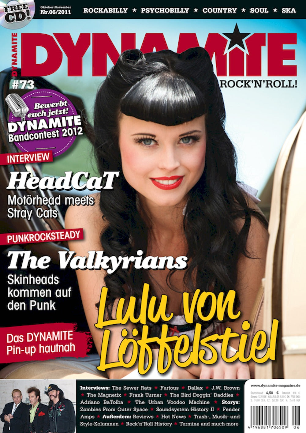 Dynamite Magazin Deutschland 2011-06 Lulu Von Löffelstiel Headcat #73